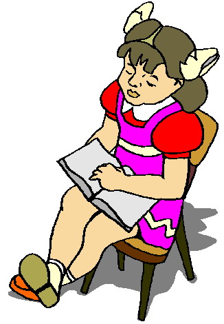 Reading clip art