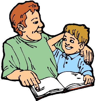 Reading clip art