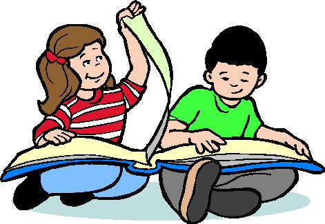 Reading clip art