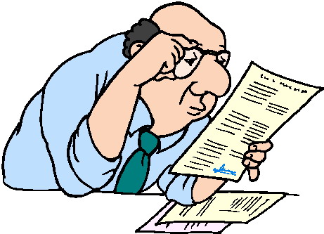 Reading clip art