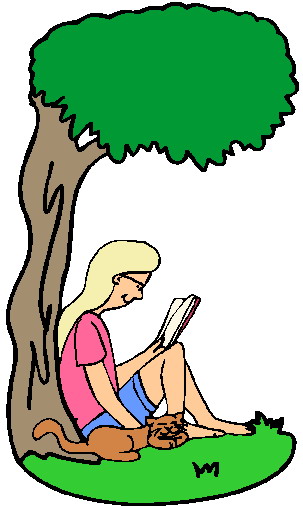 Reading clip art