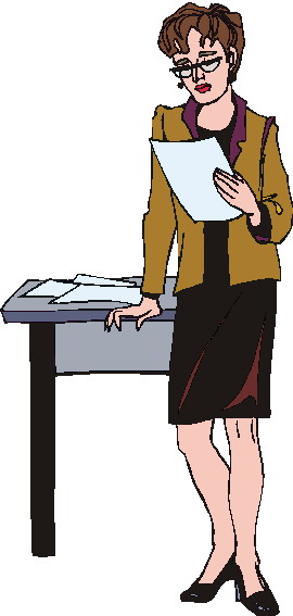 Reading clip art