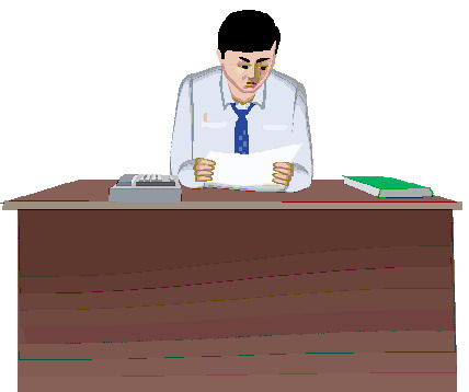 Reading clip art