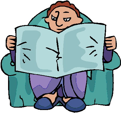 Reading clip art