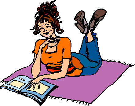 Reading clip art