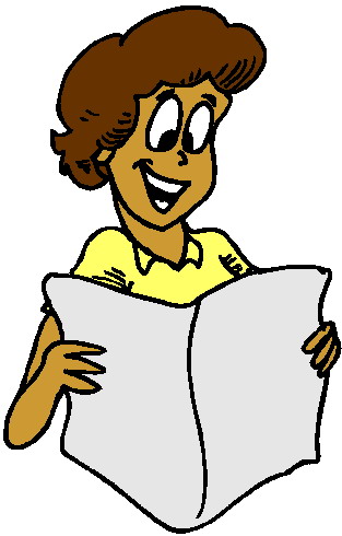 Reading clip art