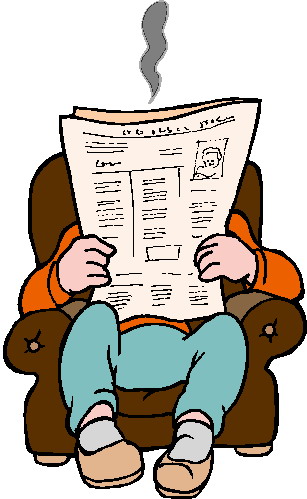 Reading clip art