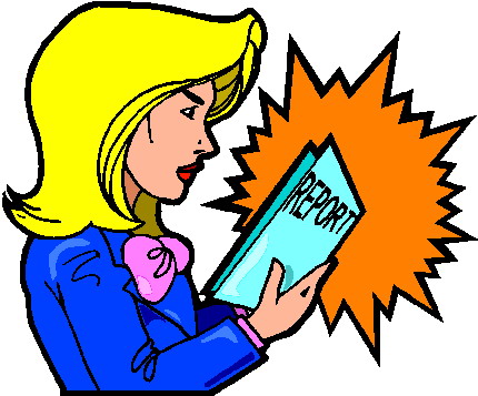 Reading clip art