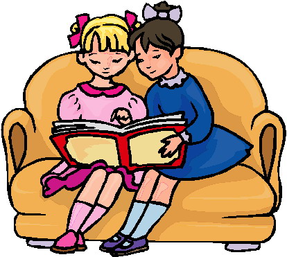 Reading clip art