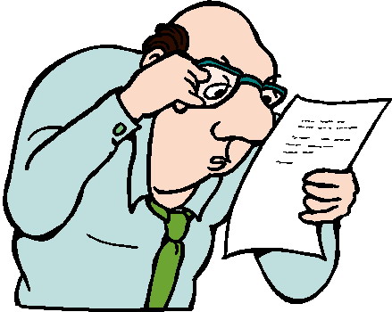Reading clip art