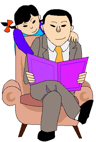 Reading clip art