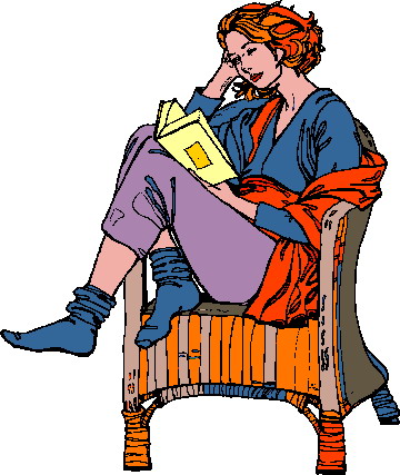 Reading clip art