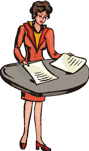 Reading clip art