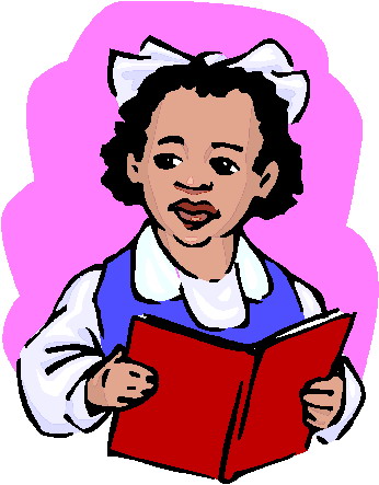 Reading clip art