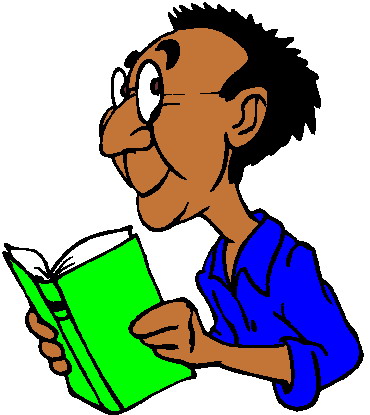 Reading clip art