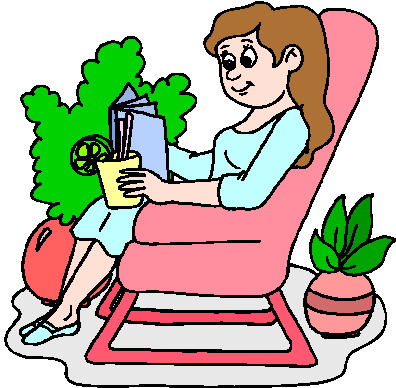 Reading clip art