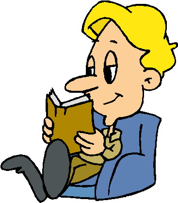 Reading clip art