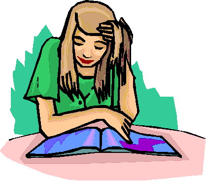 Reading clip art