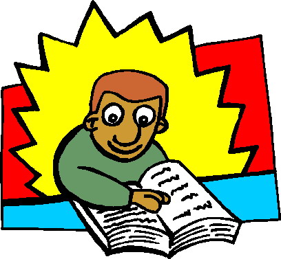 Reading clip art