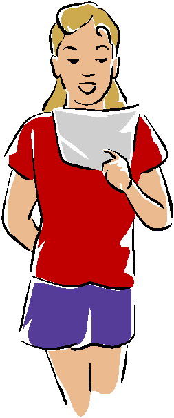 Reading clip art