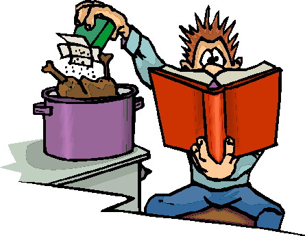 Reading clip art