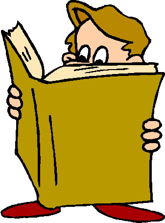 Reading clip art