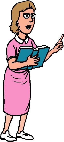 Reading clip art