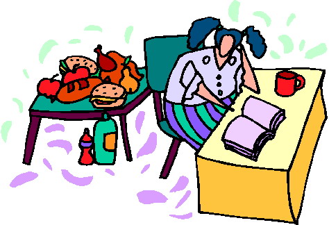Reading clip art