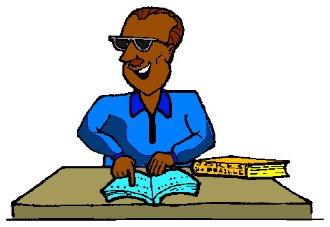 Reading clip art