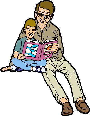 Reading clip art