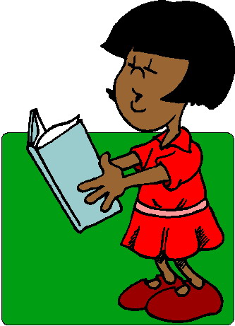 Reading clip art