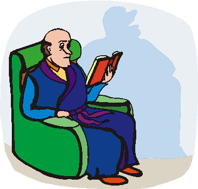 Reading clip art