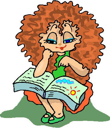 Reading clip art