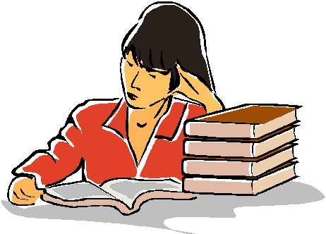 Reading clip art