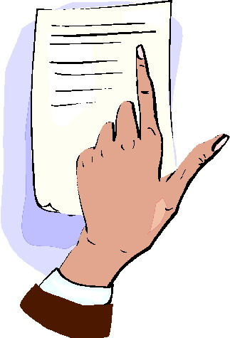 Reading clip art