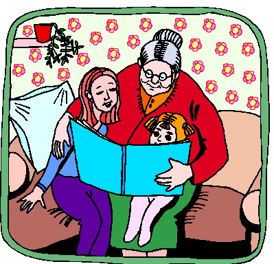 Reading clip art
