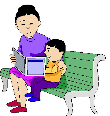 Reading clip art