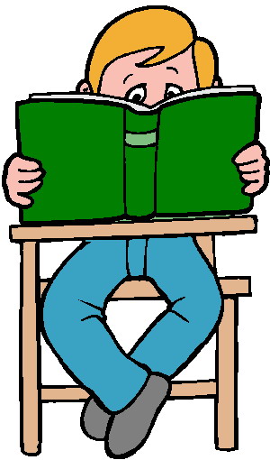 Reading clip art