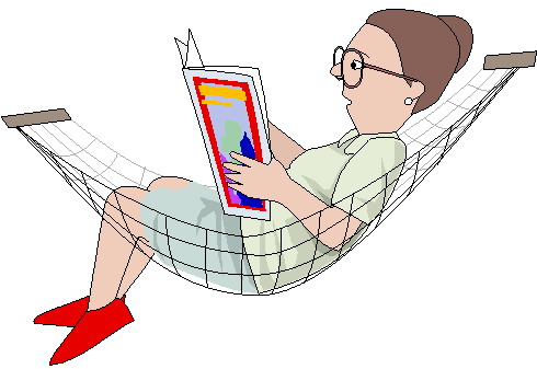 Reading clip art