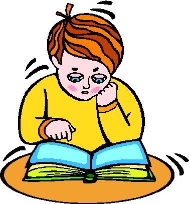 Reading clip art