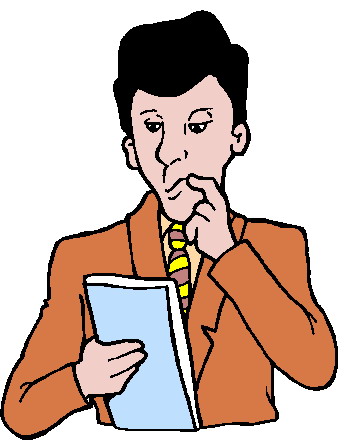 Reading clip art