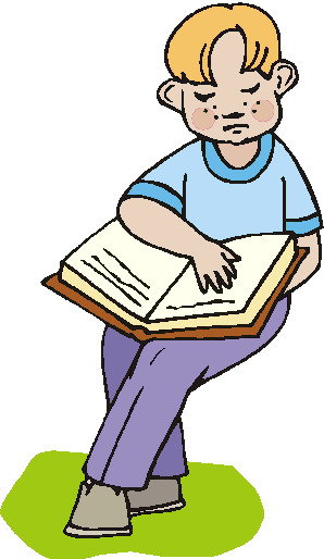 Reading clip art