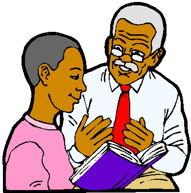 Reading clip art