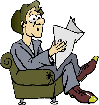 Reading clip art