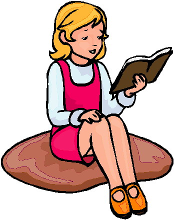 Reading clip art