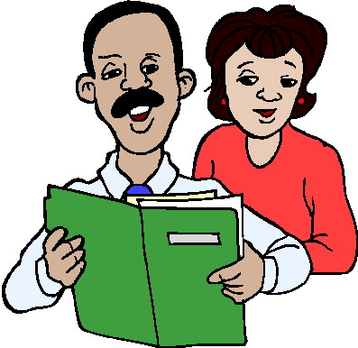 Reading clip art