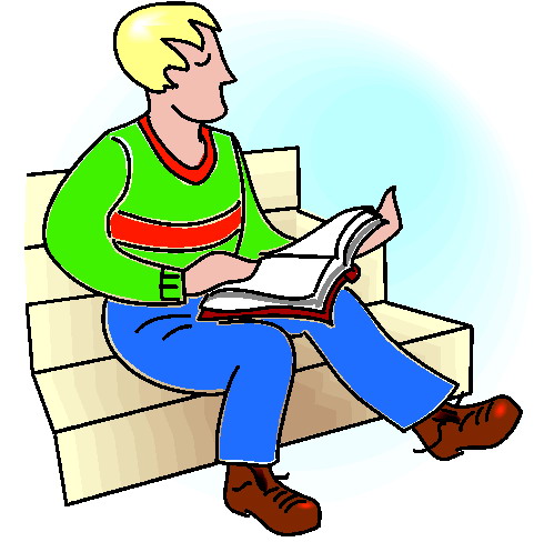 Reading clip art