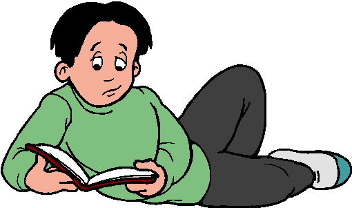 Reading clip art