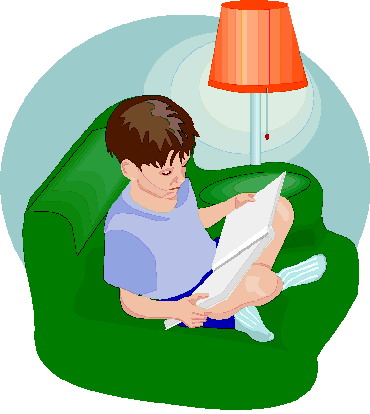 Reading clip art