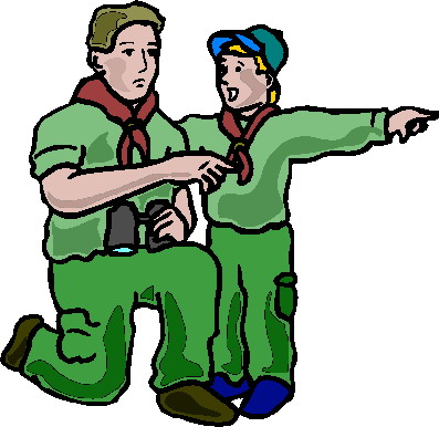 Scouting clip art